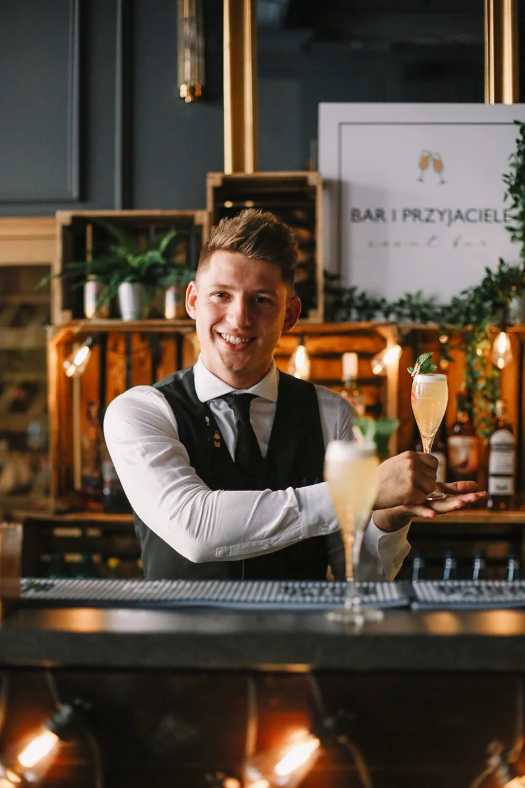 Barman w akcji